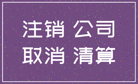 深圳公司要怎么注銷費用